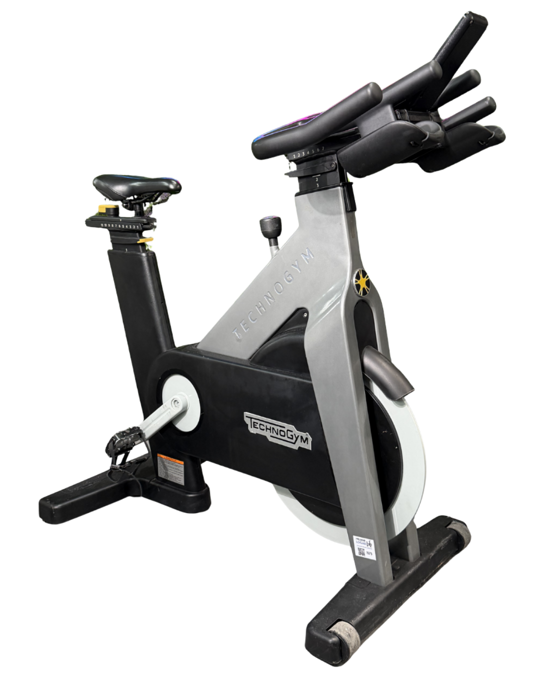 Bike Spinning Technogym Group Cycle Com Visor Seminova Até 160kg - Imagem 2