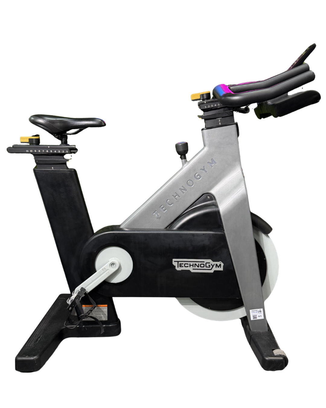 Bike Spinning Technogym Group Cycle Com Visor Seminova Até 160kg - Imagem 3